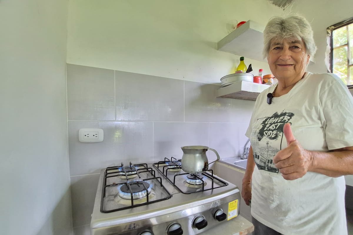 Habitantes de las veredas La Salida, El Veintisiete, San Luis y Dos Bocas, en zona rural de El Carmen de Chucurí, comenzaron a recibir el servicio de gas natural domiciliario.
Suministrada/Vanguardia