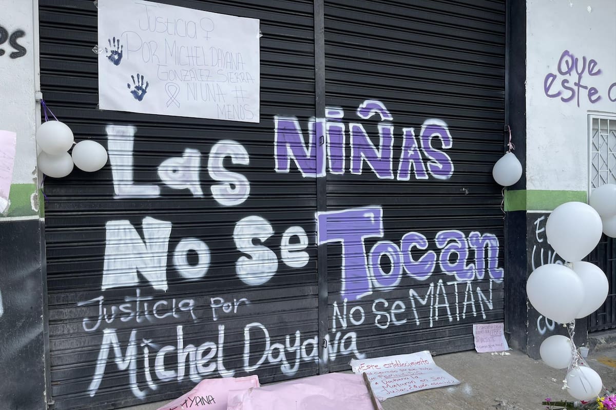 Velatón en memoria de Michel Dayana González, en Cali (Foto: Cortesía/VANGUARDIA).