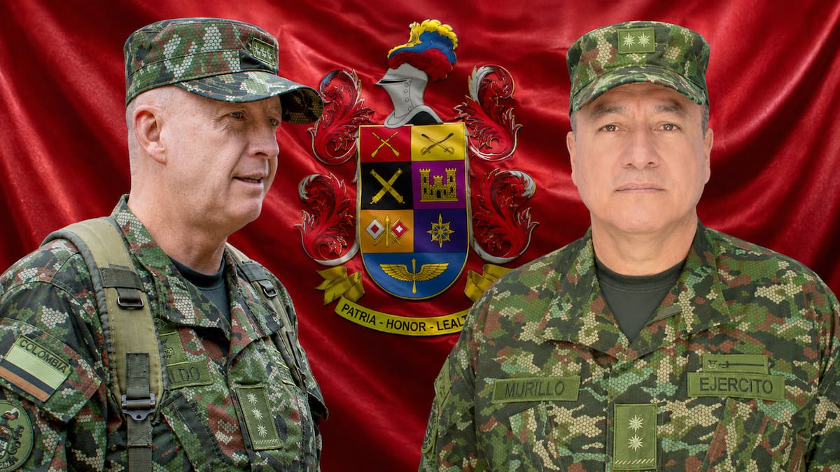 Para el mando de Ejército Nacional de Colombia suenan los nombres de el mayor general Walther Adrián Giraldo Jiménez y el brigadier general Óscar Leonel Murillo.