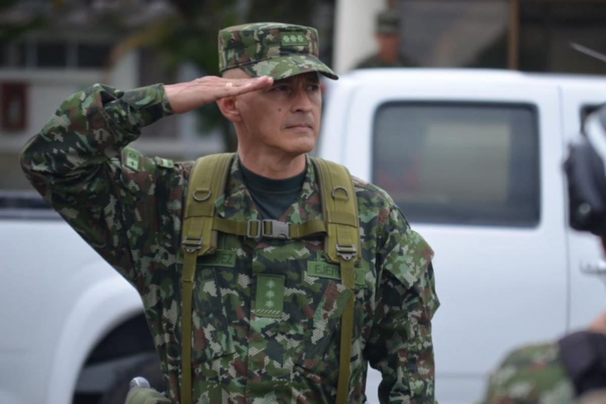 general Erick Rodríguez Aparicio. // Colprensa