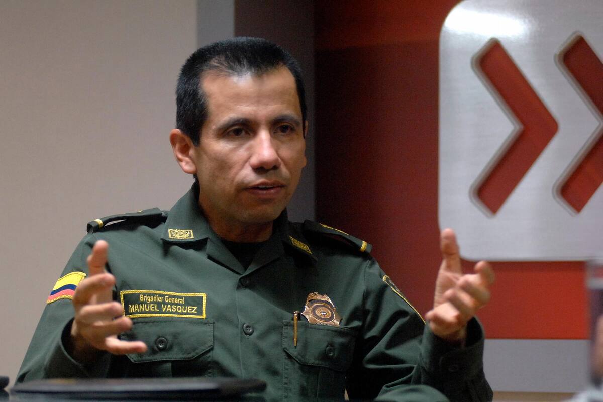 Brigadier general Manuel Vázquez, comandante de la Policía Metropolitana de Bucaramanga. Archivo / VANGUARDIA