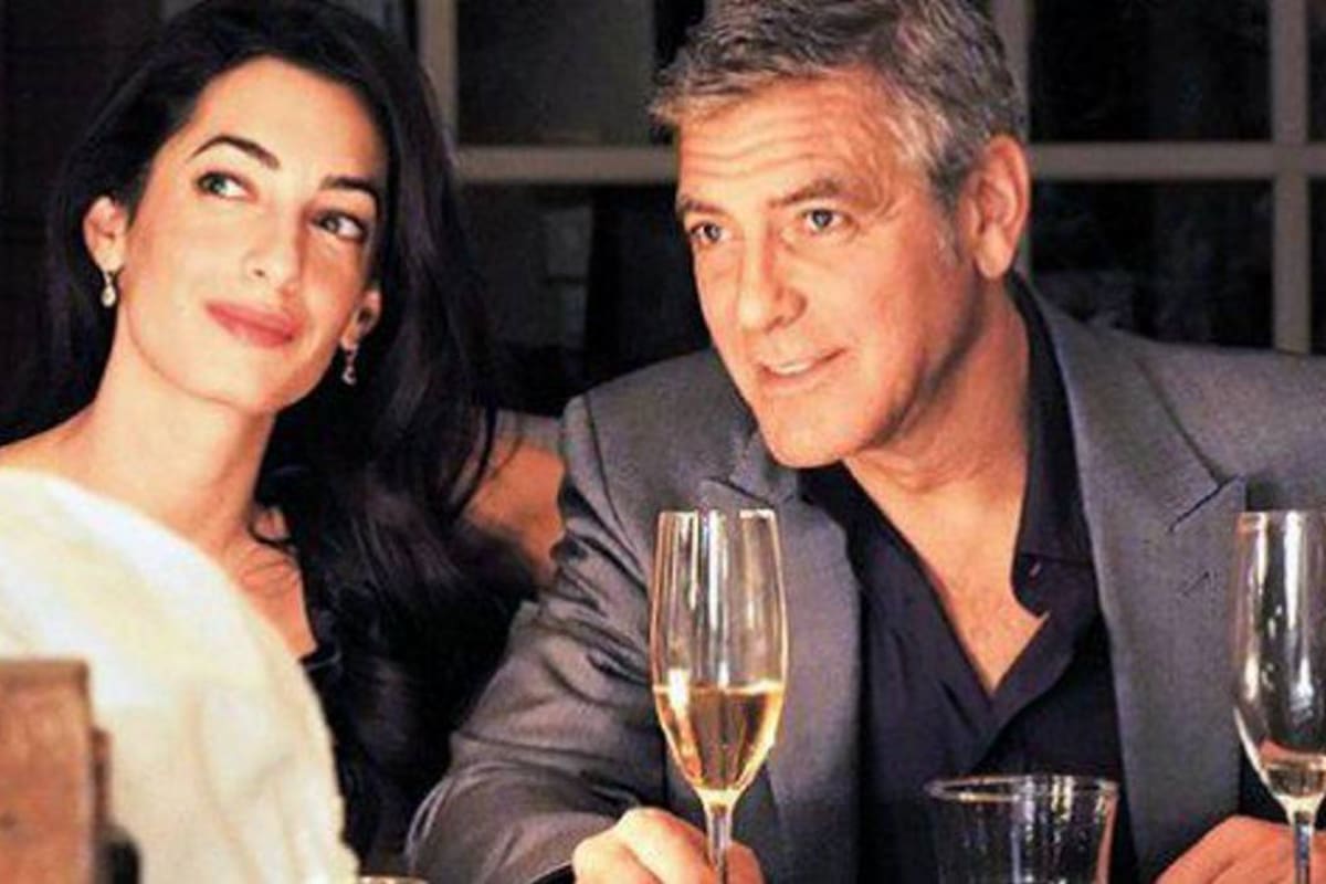 George Clooney ya no besará a actrices en sus películas, tras acuerdo con su esposa.