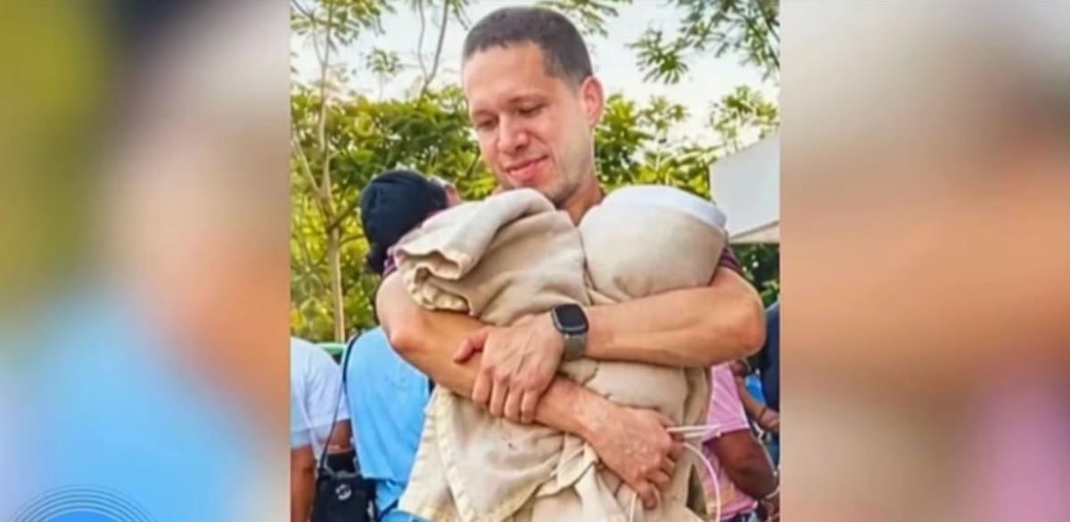 Germán Andrés Somoyar, pediatra rescatista de Apartadó: el médico evacuó a varios recién nacidos durante el terremoto que sacudió a Colombia el pasado 10 de agosto.