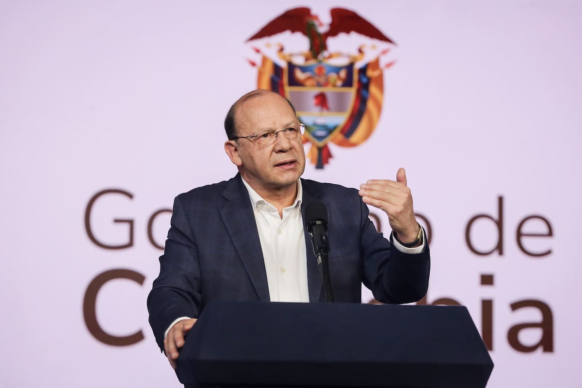 El ministro de Hacienda, Germán Ávila. // Foto: Colprensa.