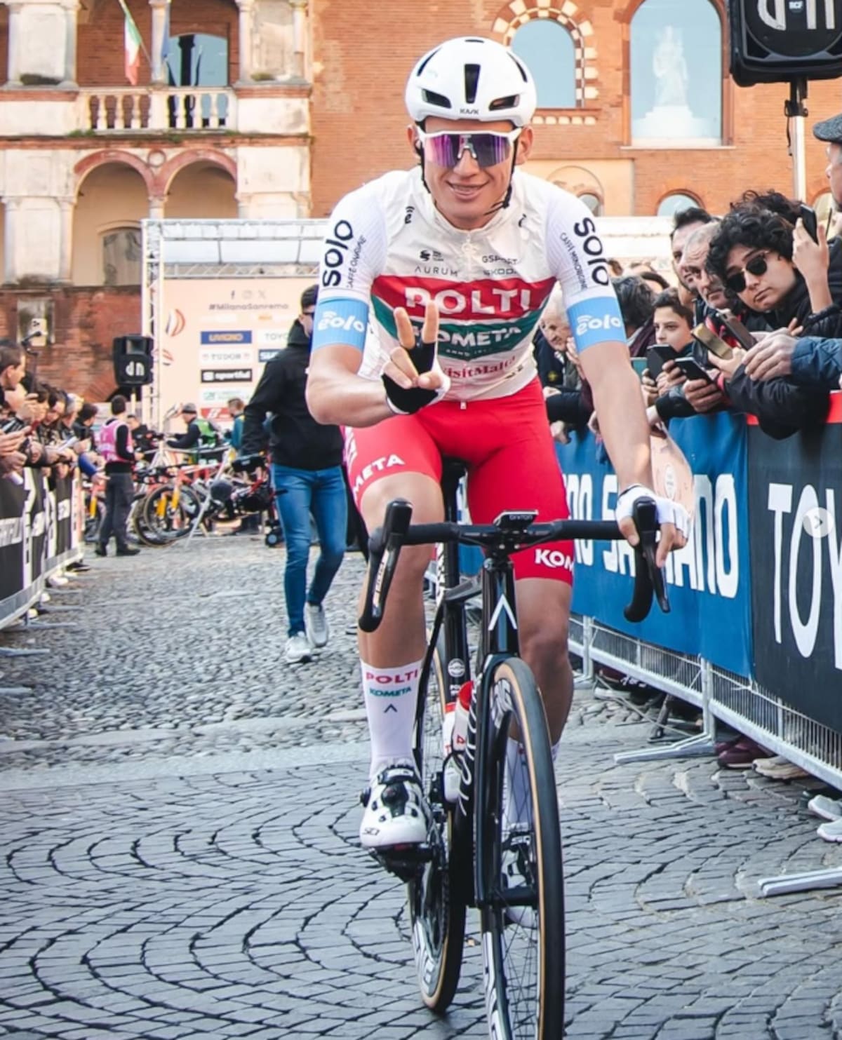 El ciclista santandereano Germán Darío Gómez recibió el aval para volver a competir en el ciclismo europeo. Foto: Instagram de Germán.