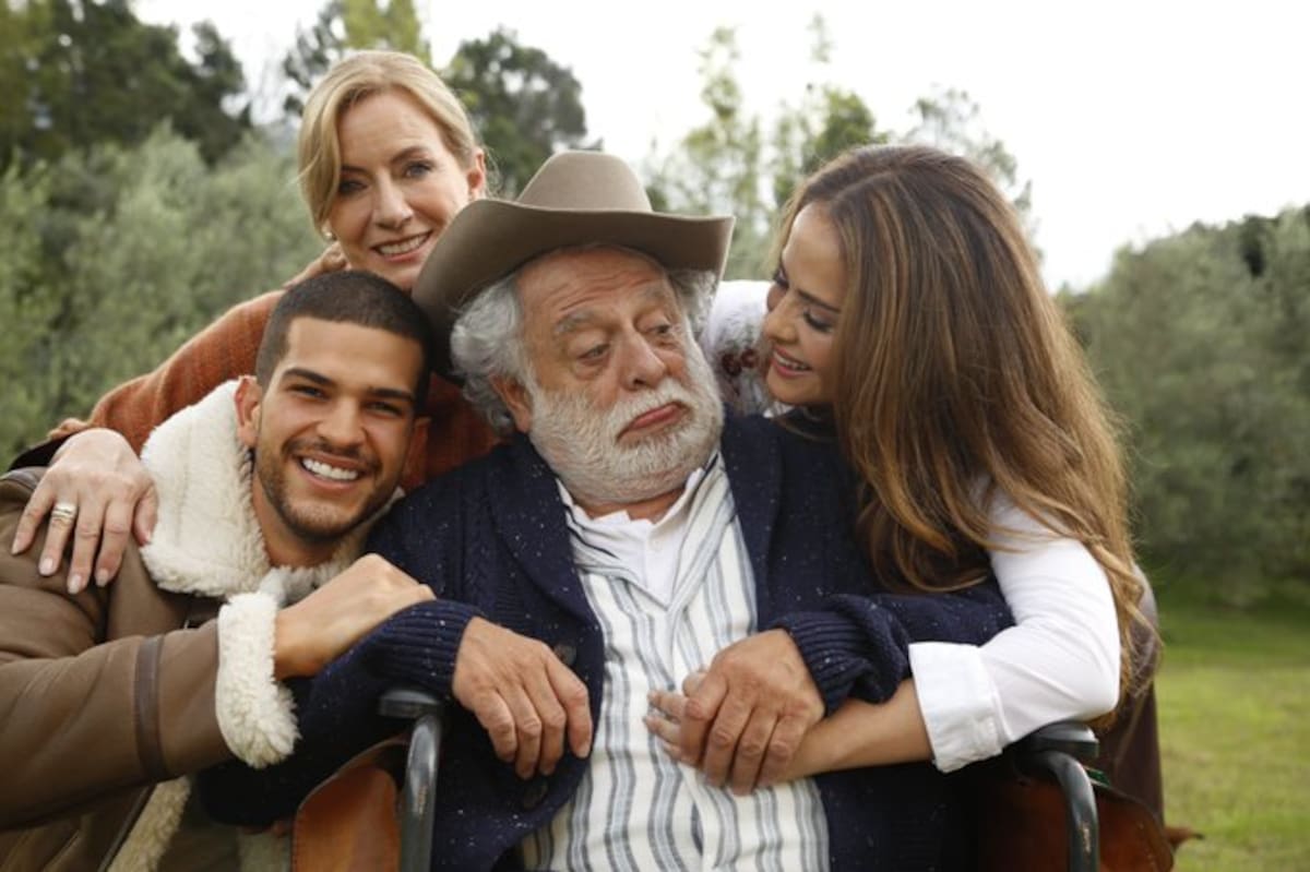 El actor colombiano Germán Quintero dio vida al abuelo Martín, en la nueva temporada de' Pasión de Gavilanes.