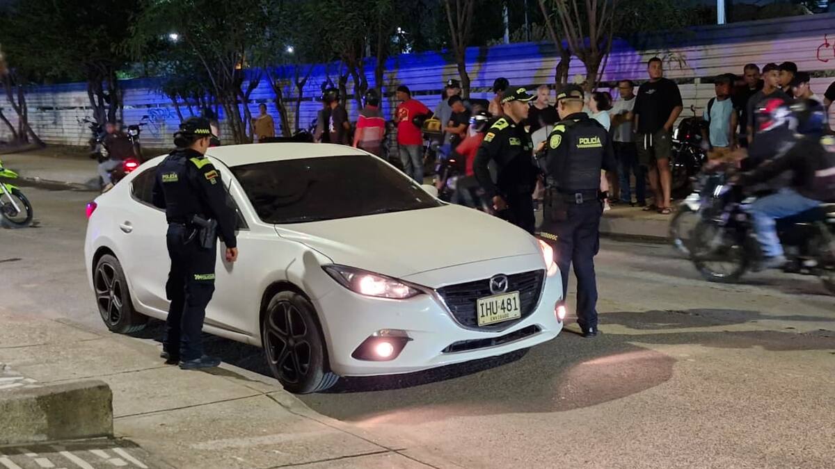 Giancarlo Gómez Arnedo, asesinado en El Campestre, dentro de su carro, en la noche de este martes 18 de noviembre.