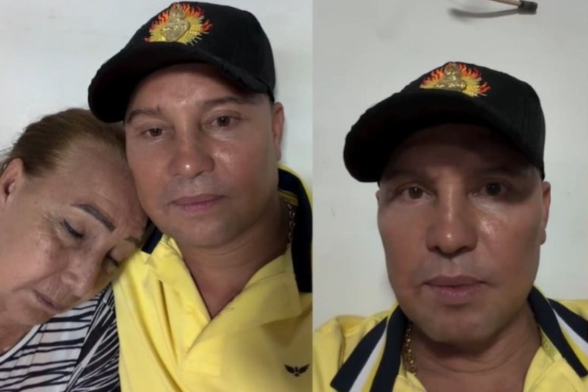 El cantante de música popular compartió un video desde un hospital en Villavicencio donde expresó su inconformidad con el sistema de salud tras pasar varias horas esperando atención. / Capturas de pantalla