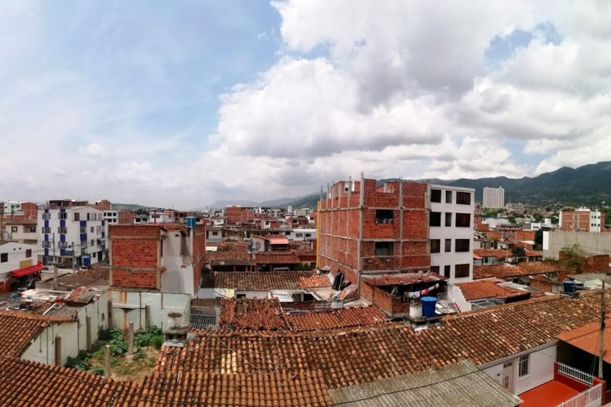 Panorámica del barrio El Poblado.