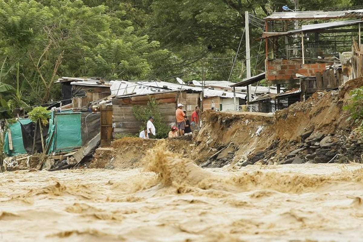 La avalancha del Río de Oro.