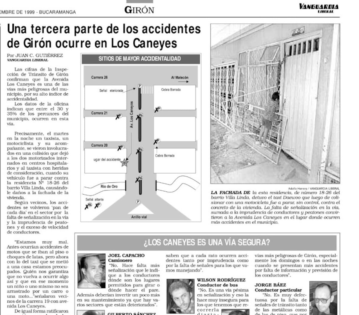 En más de una ocasión, Vanguardia ha denunciado los altos índices de accidentalidad de la zona. (Archivo/ VANGUARDIA)
