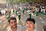 Más que música: la banda marcial que educa y transforma en Girón