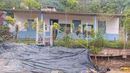 Girón: emergencia dejó sin colegio a más de 110 niños en zona rural