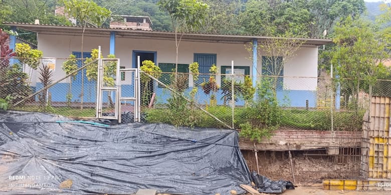 Girón: emergencia dejó sin colegio a más de 110 niños en zona rural