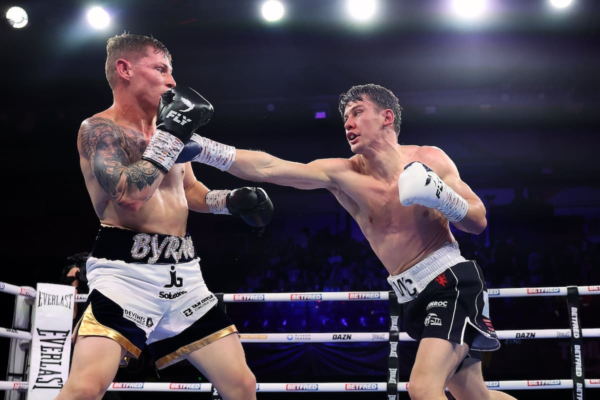 Tragedia en el ring: Glenn Byrne podría retirarse tras brutal golpe en combate. /FOTO: Matchroom Boxing