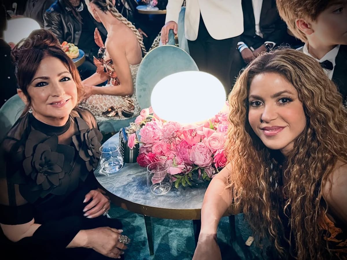 Gloria Estefan ayudó a Shakira a perfeccionar su pronunciación en inglés para lanzar su disco internacional. Fotos: Redes Sociales / X