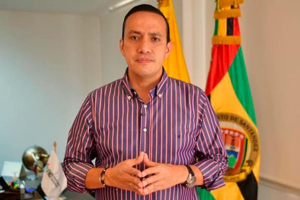 Mauricio Aguilar Hurtado, gobernador de Santander.