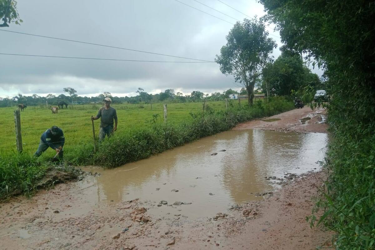 Por medio de esta iniciativa la gobernación de Santander trata de garantizar el mantenimiento requerido en cerca de 137 kilómetros de corredores rurales en Los Santos y Mesa de Los Santos. (Foto: suministrada / VANGUARDIA)