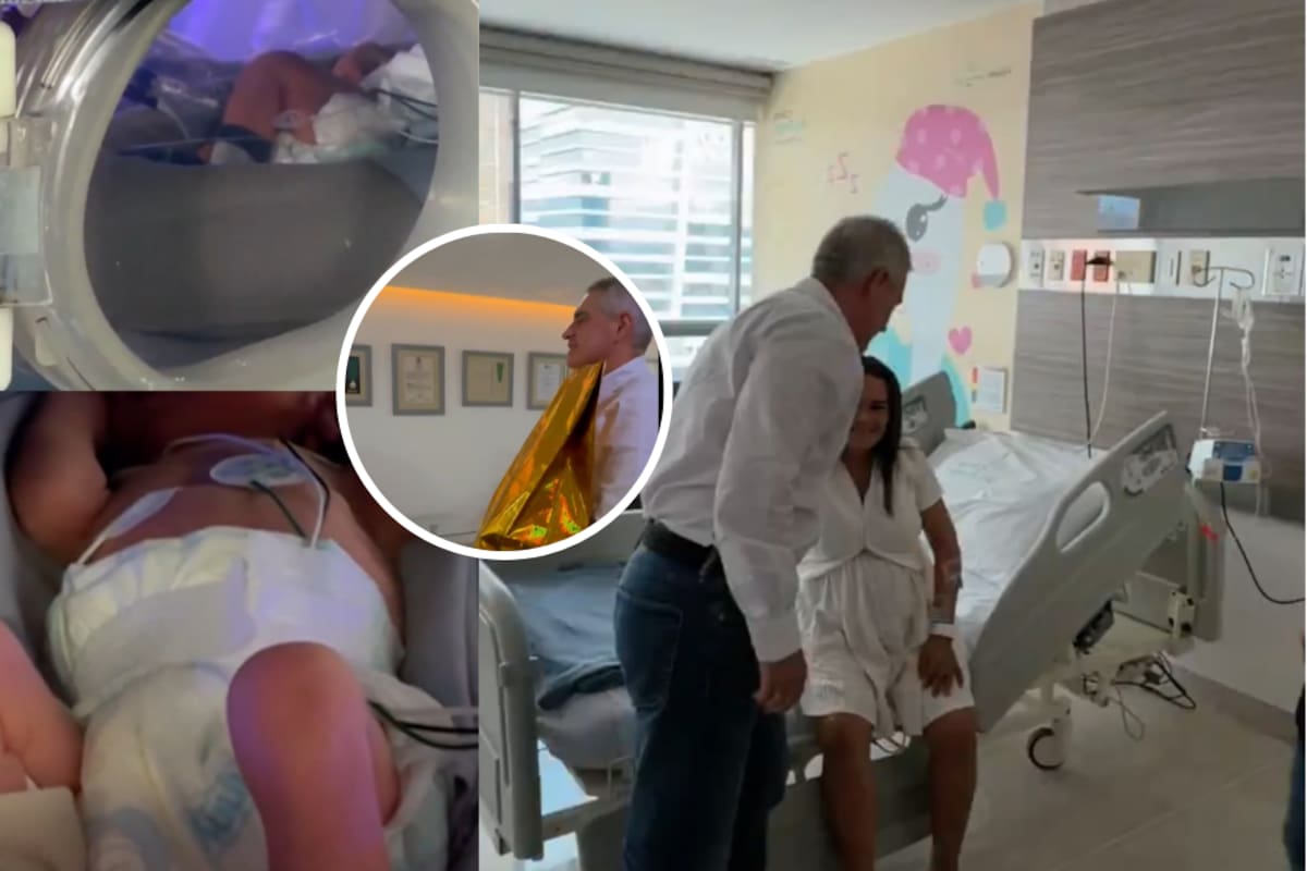 El gobernador de Antioquia, Andrés Julián Rendón, visitó a Kettis María Tapia y Jonatan Zapa, padres de los cuatrillizos nacidos en Medellín, y anunció que la familia recibirá una vivienda en Caucasia.