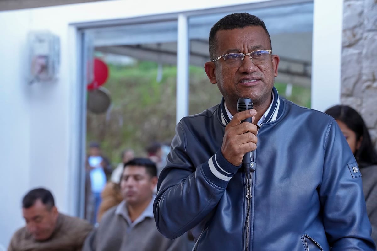 Luis Alfonso Escobar, gobernador de Nariño.
Foto: suministrada.