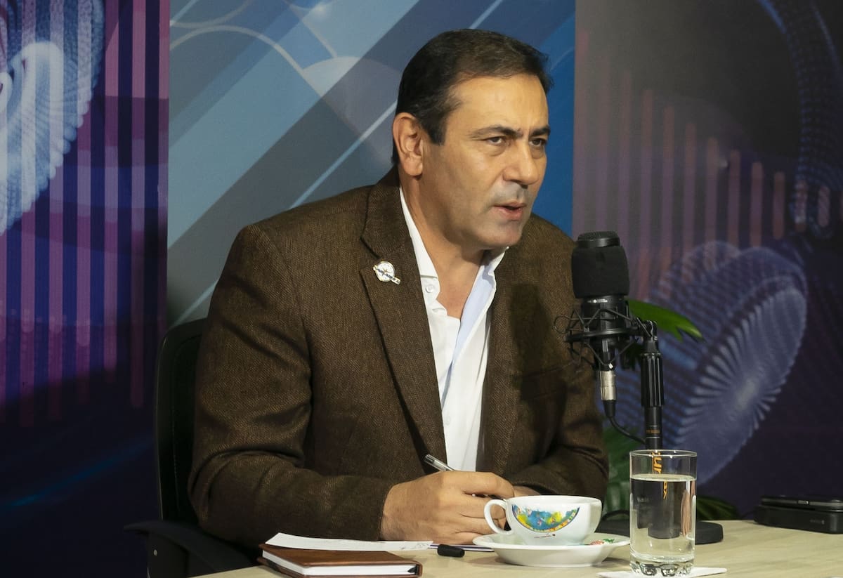 El mandatario departamental Juvenal Díaz.
