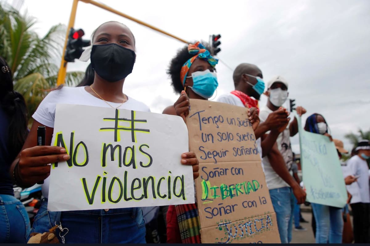Gobernadora del Valle del Cauca anuncia plan integral para combatir violencia en Buenaventura. Foto: EFE