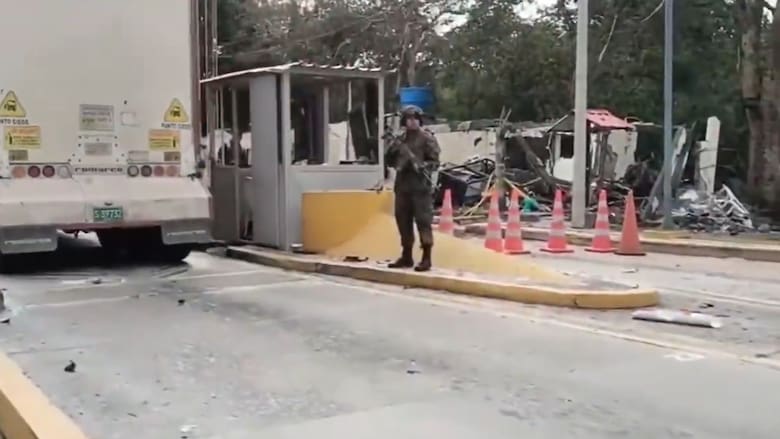 Gobierno atribuye a estructura Carlos Patiño atentado contra peaje El Mango