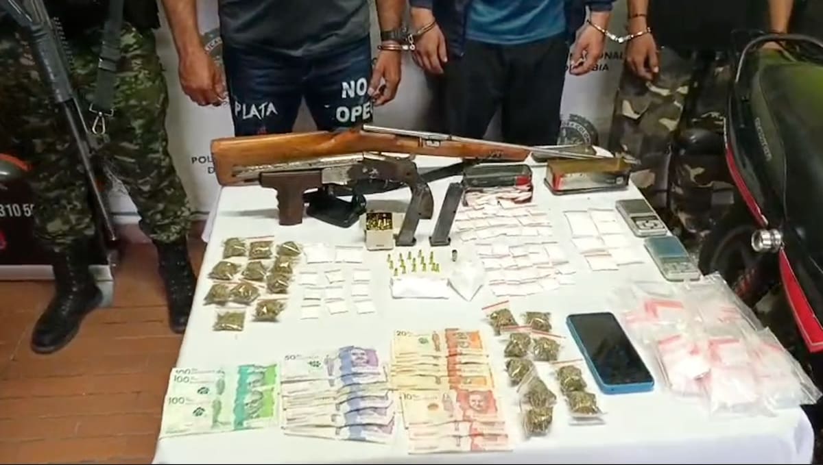 Golpe a ‘Los Camarones’: capturan a tres presuntos criminales armados en zona rural de Santander
