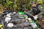 Ejército halla una tonelada de explosivos ocultos en zona rural de Sardinata