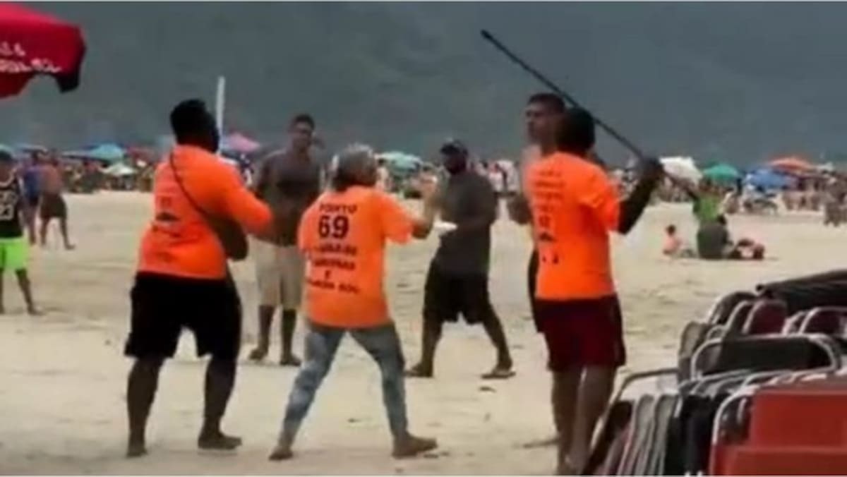 Un turista argentino fue brutalmente agredido por vendedores en una playa de Camboriú-