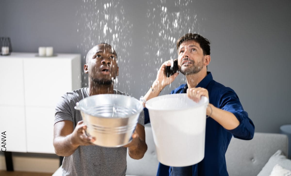 Goteras en la casa. Canva / VANGUARDIA
