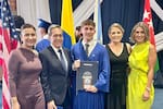Grado de Simón Duarte Ribero del Colegio Panamericano