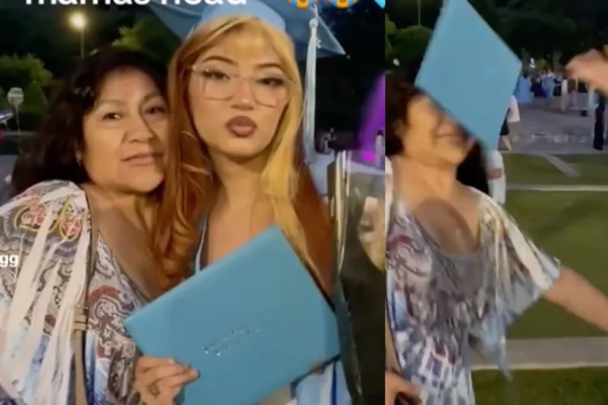 Graduada humilla a su madre en plena ceremonia, pero recibió grave castigo que desató controversia. Foto tomada de redes sociales/VANGUARDIA