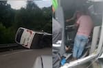 Grave accidente en la carretera Anapoima Bogotá deja un muerto y varios heridos