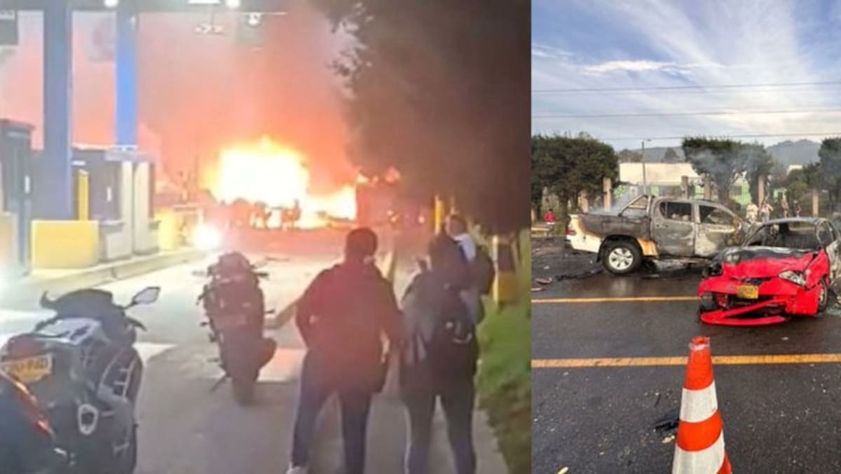 Grave accidente en peaje vía Zipaquirá-Ubaté que dejó ale menos dos muertos y 19 heridos: ‘La vía está completamente cerrada’.