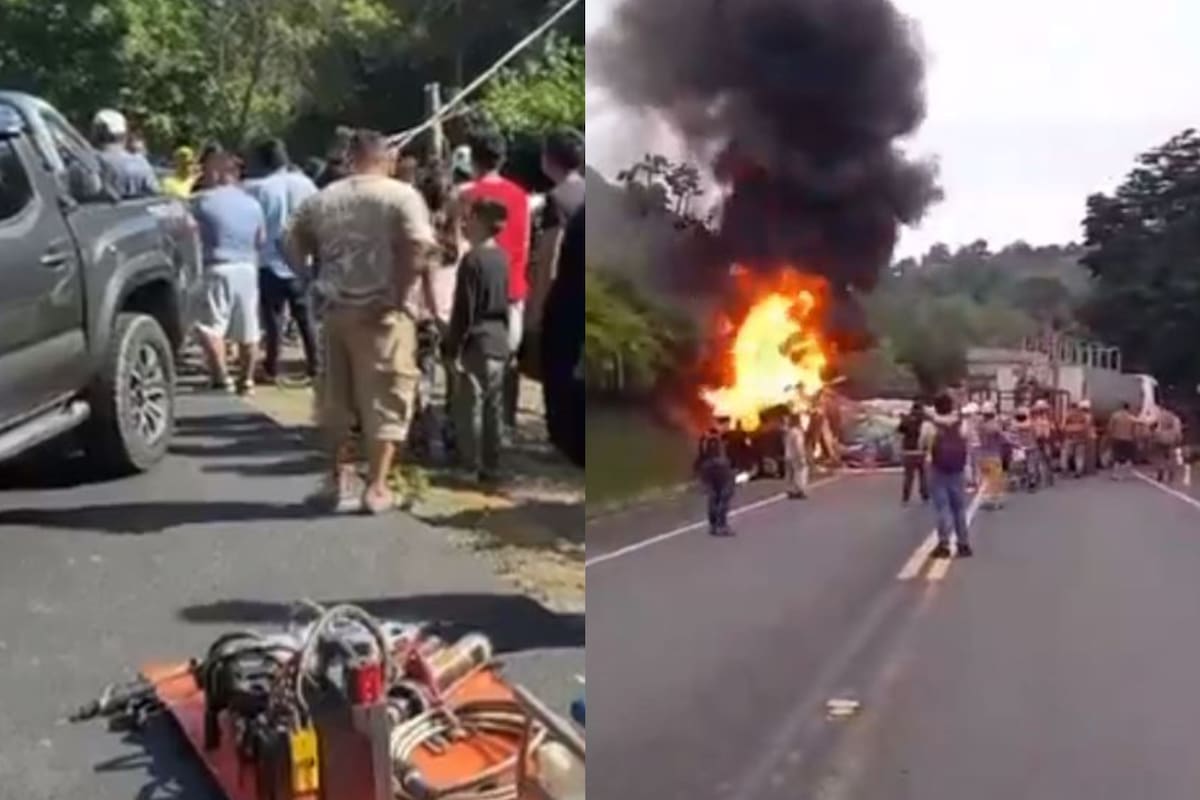 Grave accidente entre una buseta y una tractomula en vía Panamericana deja al menos 3 personas fallecidas. | Foto: Vanguardia
