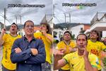 Gregorio Pernía se unió a la fiebre auriverde con video que revoluciona las redes