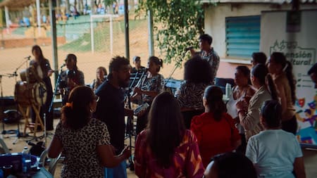 Guane Candé llevó los sonidos del Caribe a Prados del Mutis en Bucaramanga