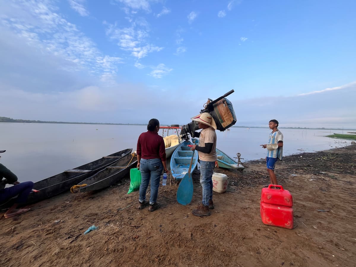 La labor de los Guardianes del Manatí se adelantan con recursos de los mismos pescadores. (Fotos de Lesly Cifuentes / VANGUARDIA).
