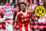 Guerra en redes por Luis Díaz: Bayern Múnich y Borussia Dortmund chocan por polémico récord que terminó borrado