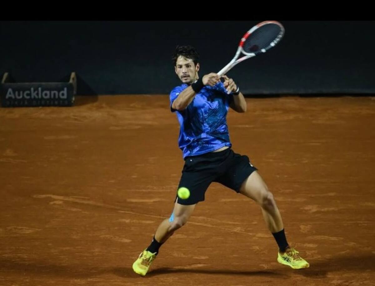 Uno de los tenistas que se registra en la lista del Challenger de Bucaramanga es el argentino Guido Iván Justo, jugador que ha mostrado una evolución constante en el circuito. Foto: Instagram de Guido Iván Justo.