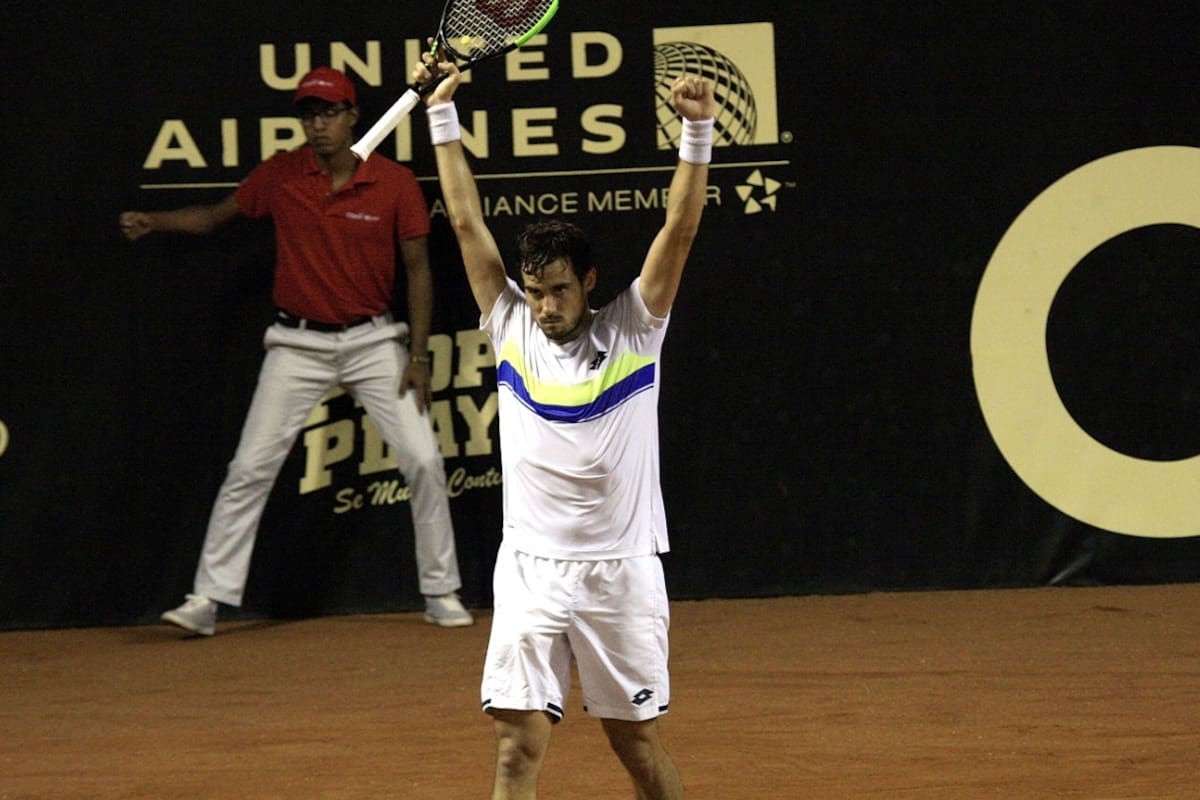 El tenista argentino Guido Pella logró el título del Challenger de Bucaramanga en la temporada 2017. Foto: Archivo Vanguardia.