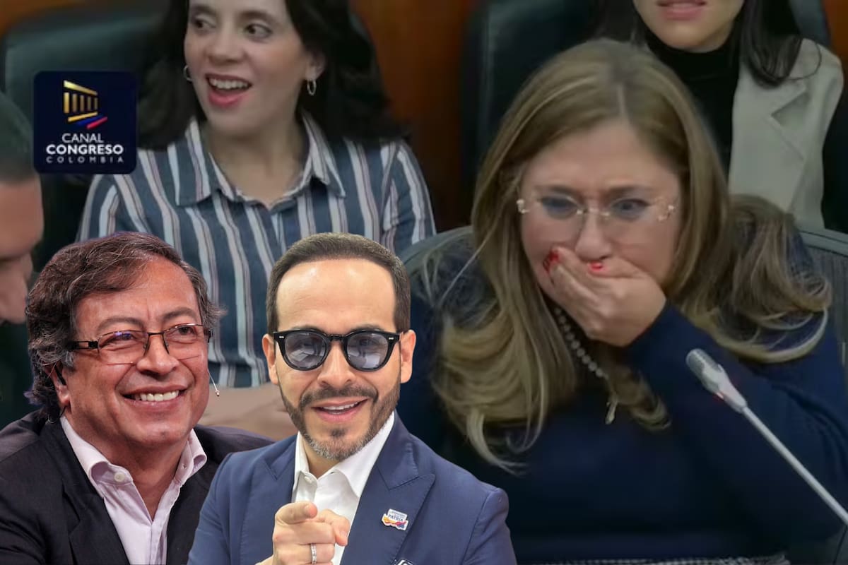 La senadora Norma Hurtado protagonizó un particular momento durante el debate en el Senado, luego de confundir el nombre del presidente Abelardo De La Espriella con el del anterior mandatario, Gustavo Petro. Foto: Youtube / Comisión Séptima del Senado de la República