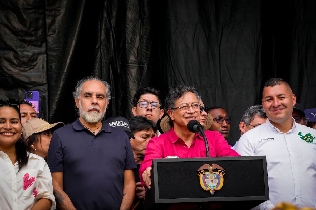 Presidente Gustavo Petro en el Día dle Trabajo. Foto: Presidencia/VANGUARDIA