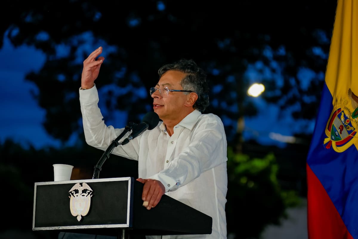 Investigación sobre Alex Saab desató dura reacción de Gustavo Petro.
Foto: Presidencia.