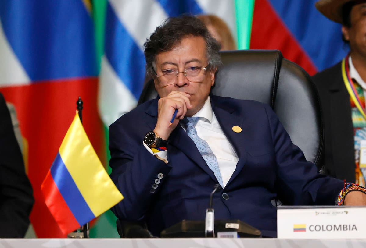 El presidente de Colombia, Gustavo Petro.