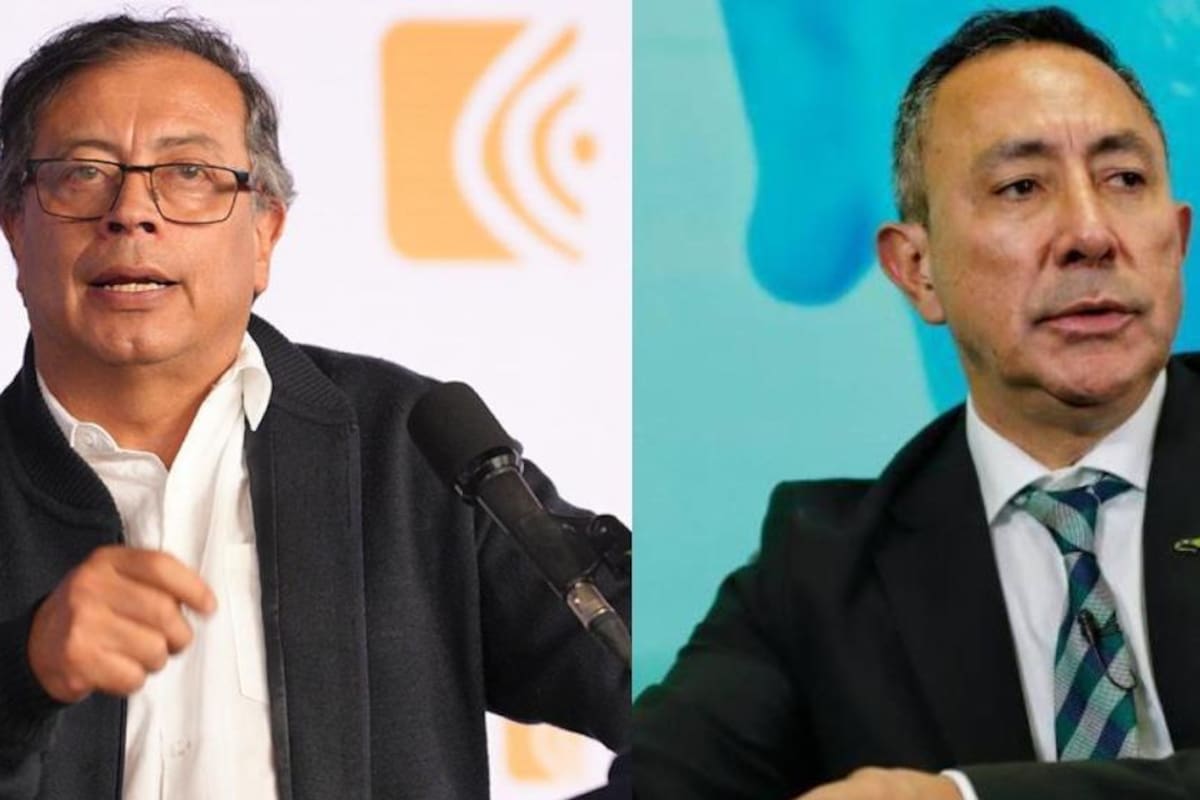 Gustavo Petro y Ricardo Roa