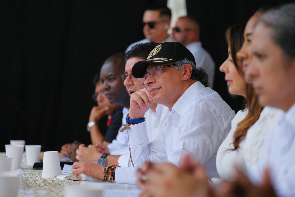 Petro arremete contra la Corte tras tumbar la emergencia económica: “Nos quieren ahorcar”.
Foto: Presidencia.