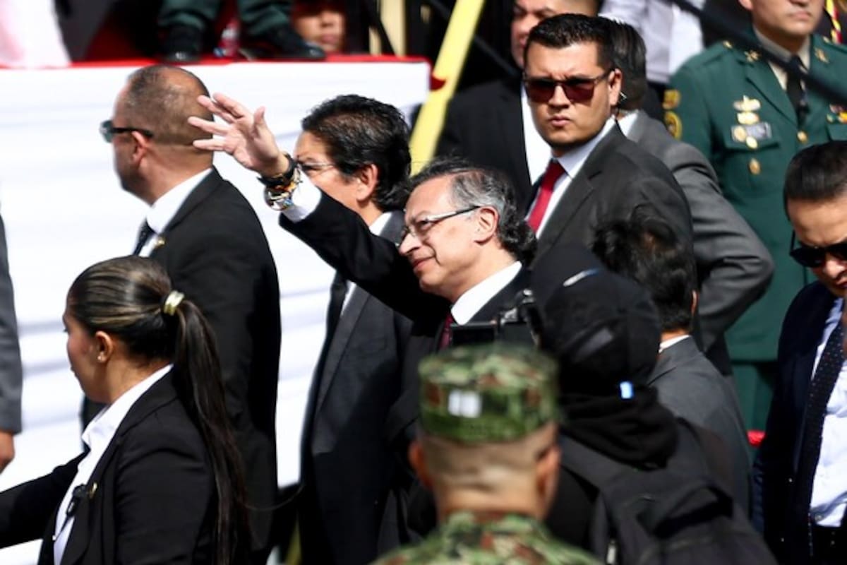La celebración del Día de la Independencia, el 20 de julio, se realizó en el sur de Bogotá, en presencial del presidente, Gustavo Petro. Fotografías Lina Gasca/Colprensa.