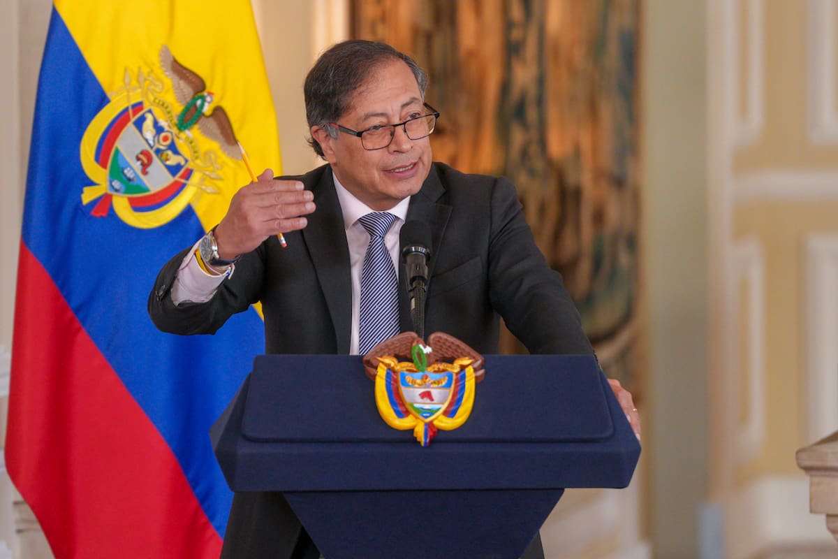El presidente Gustavo Petro aseguró que si Israel no cesa al fuego en la Franja de Gaza, Colombia suspenderá relaciones diplomáticas.
